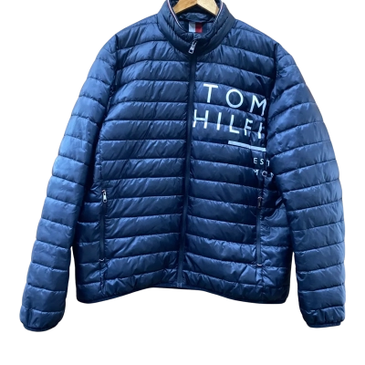 Tommy Hilfiger Navy Blue Puffer Jacket Size XXL 