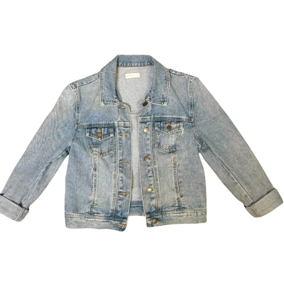 Kookai Womens  Size 8 Denim Jacket Blue 