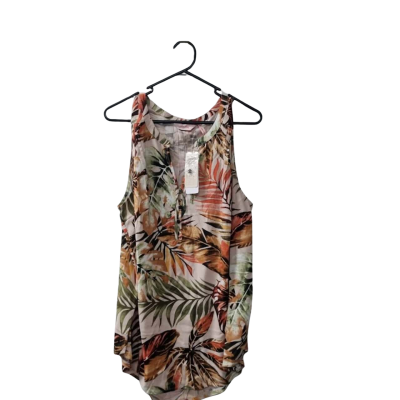Millers Women's Size 18 Sleeveless Top Floral / Multicoloured 