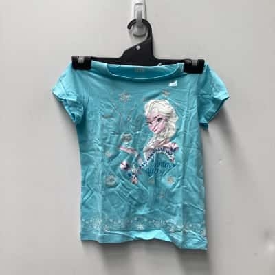 Uniqlo Disney Frozen Kids Size 120 Blue 