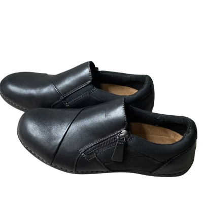 Planet Shoes Black Leather Side Zip Shoes Size EUR 39