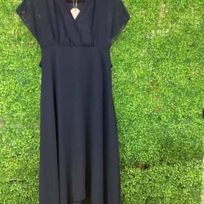  Made  with love  Womens  Size S Cocktail Dress Blue 