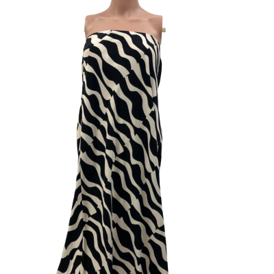 Zara Womens  Size S Sleeveless Dress  Animal print / Black  / Cream 