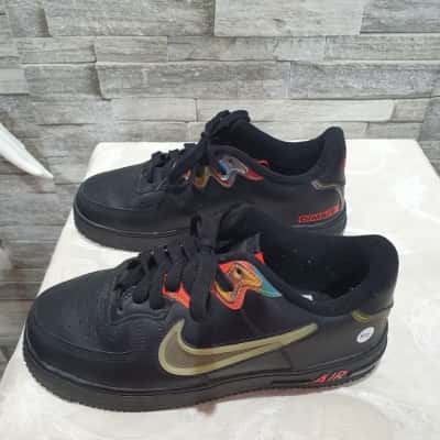 Nike Mens  Size 6 uk Sneakers Black  / Other / Red air force 1