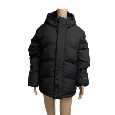 Jack and Jones men’s winter puffer jacket size XL black