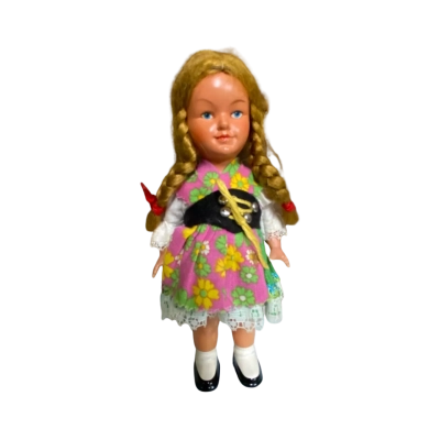 Vintage German Celluloid Doll