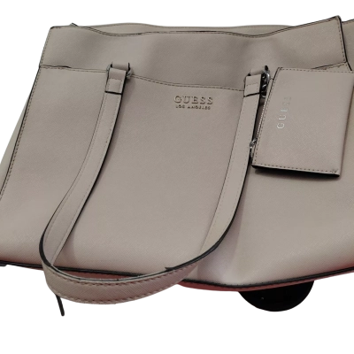 Guess Womens Handbag Beige 