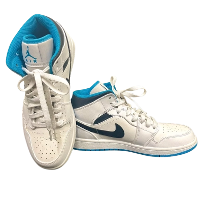 Air Jordan 1 Sneakers (Laser Blue colour)