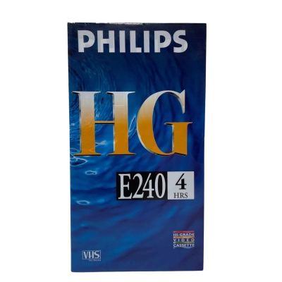 Phillips 4 hour VHS video tapes new X4