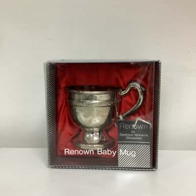 Renown Silverplate baby mug (a)