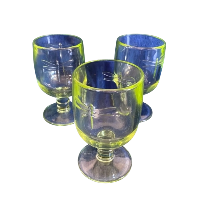 Dragonfly Wine Glasses
