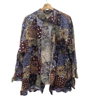 Casuals Vintage Womens  Size 22 3/4 Sleeve Shirt Multicoloured AUS made