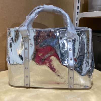 Paris  Hilton Handbag Womens Silver 