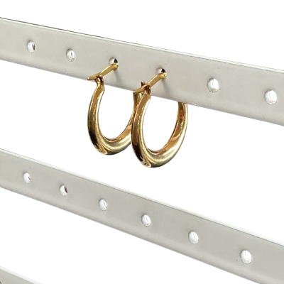 1.2 g 9ct Womens small hoop Earrings 
