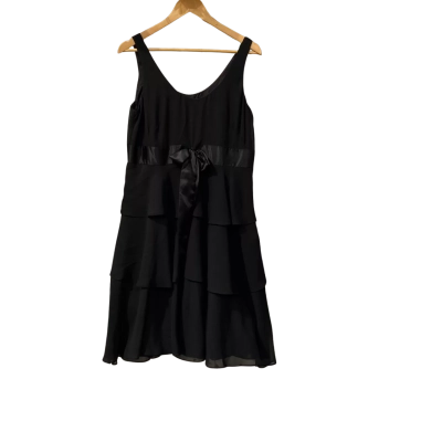 Laura Ashley Womens  Size 14 Cocktail Dress Black  
