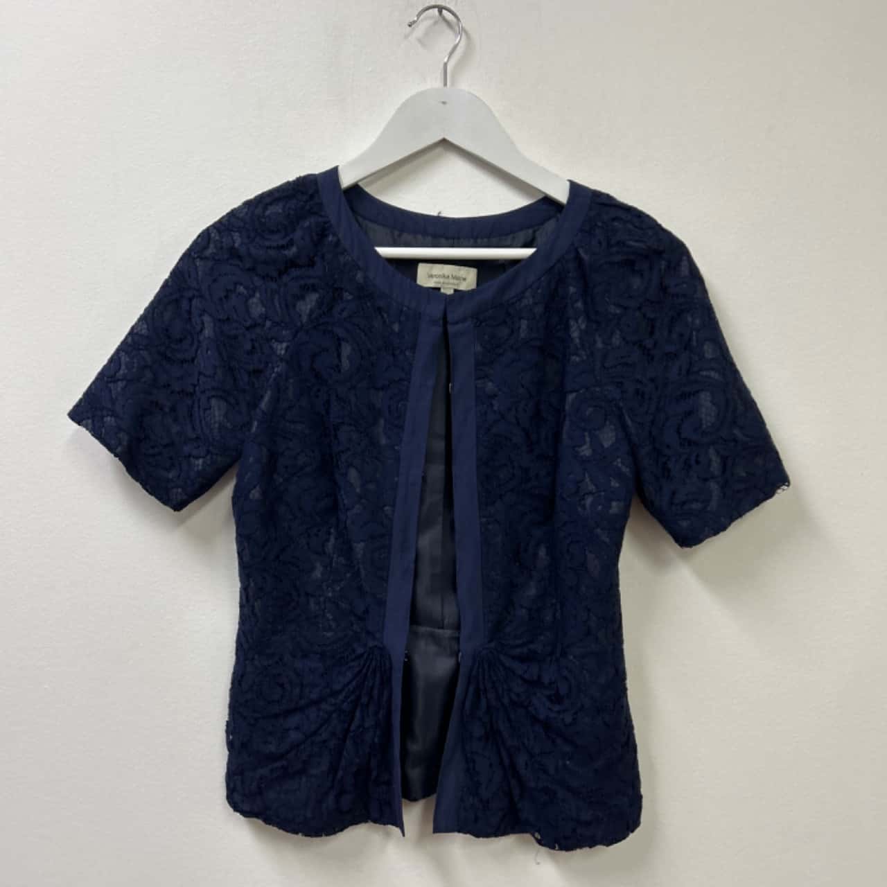 Srveronica Ss Shirt Shirts Blouse Forever Blue