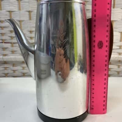 Vintage Retro Antique Silver decorative Coffee pot Stratford -Upon -Avon Peculator 70s SONA J. 121