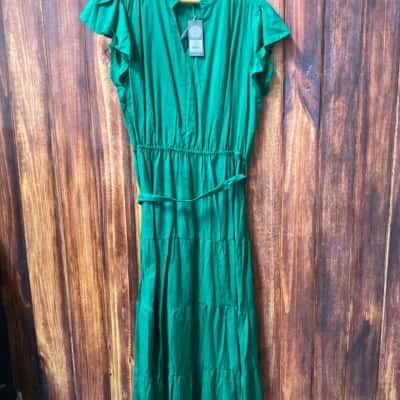 Katies Womens  Size 16 Green dress New