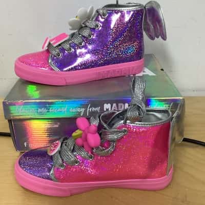 Madmia Happy Lil Sneaks Kids Shoes Size 34