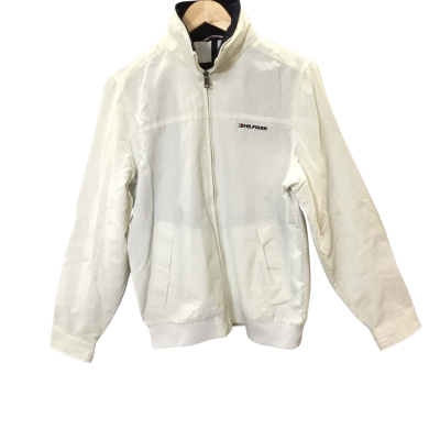 Men’s Size XS White Tommy Hilfiger Hooded Jacket