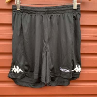Kappa Unisex Size S Black 4 Team Shorts