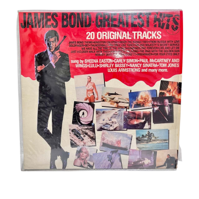 James Bond Greatest Hits LP 