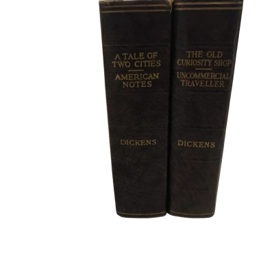Dickens 2 book set Old Curiosity Shop + a tale of two cities Odhams Press 1930's