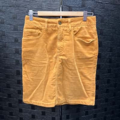 Gorman Womens  Size 8 Midi Skirt Mustard 
