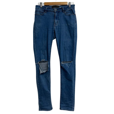 Abrand Womens Size 30/32 Blue Skinny Jeans 