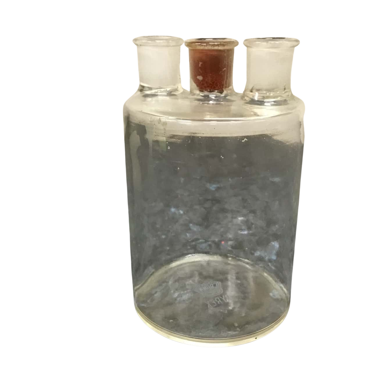 Vintage pyrex medical bell jar vacuum