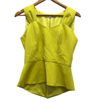 Review Womens  Size 8 Top Yellow 