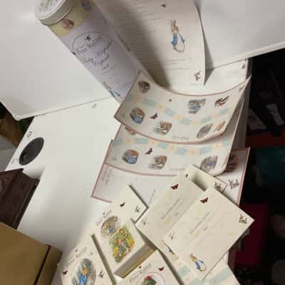 Peter rabbit baby keepsake time capsule