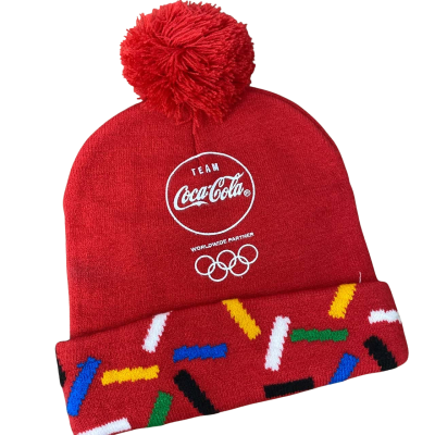Coca Cola Beanie 2021 Winter Olympics (Red)
