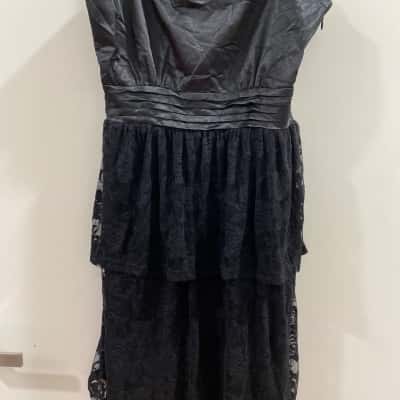 Garfunkle Womens  Size 10 Cocktail Dress Black  