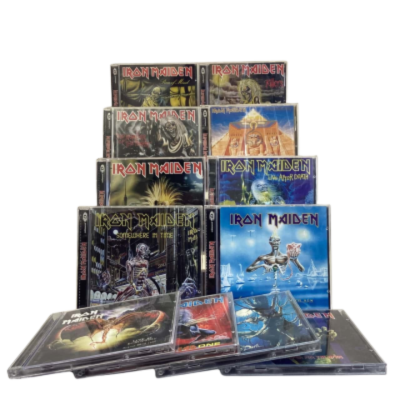 Iron Maiden CDボックスセット 12枚（2枚組3セットあり） Rare Iron Maiden 12 CD box set (s)