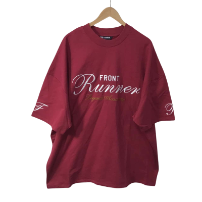 Front Runner Mens Size XXL Dark Red "Legends Academy" Short Sleeve T-shirt (new)