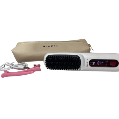 Numoya Portable Straightener Brush- Go Brush Pro