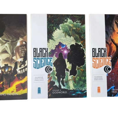Black Science Comics Volumes 3,4 & 5