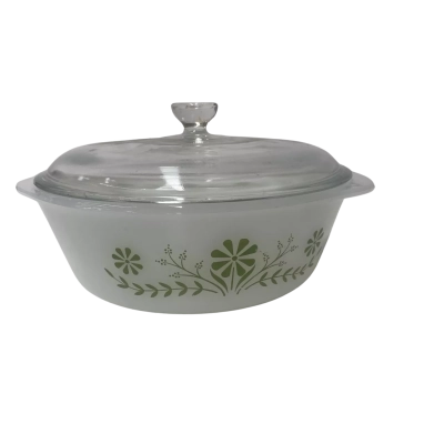 Vintage Glasbake casserole dish 2 quart
