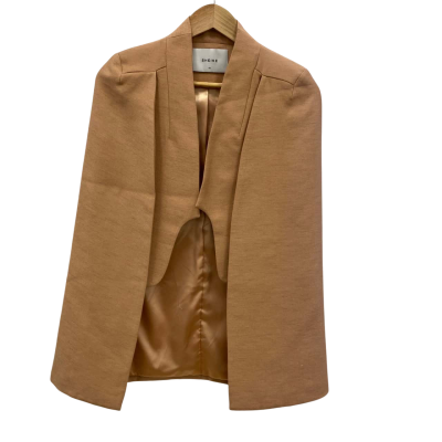 Sheike Women's Size XS Cape Style Blazer Nude 