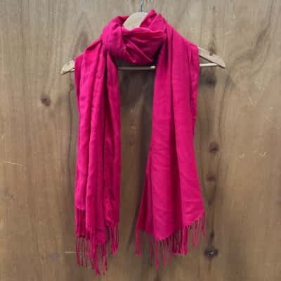 David Jones Rose Red Scarf 