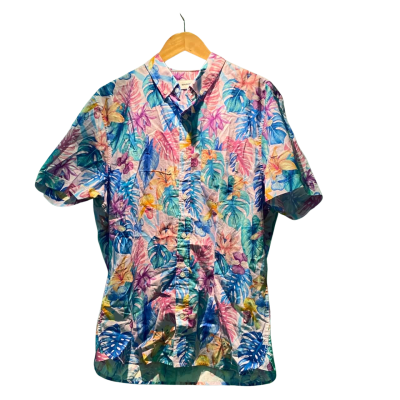 Marcs Womens  Size L Long Sleeve Shirt Floral / Multicoloured 