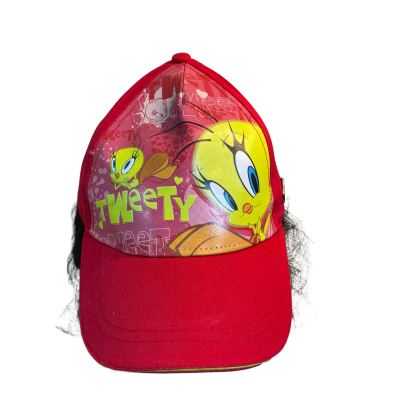  Kids  TWEETY BIRD HAT CAP FROM MOVIE WORLD GOLD COAST AUSTRALIA NEW WITH TAG