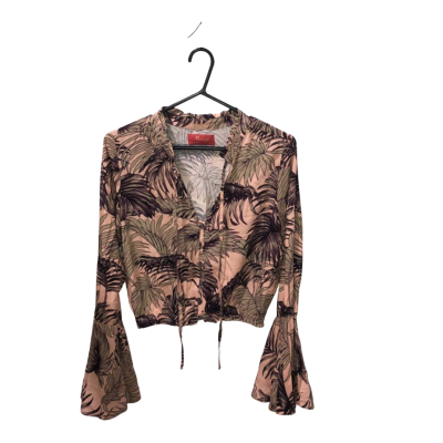 Maaji ‘Wear Me With A Smile’ Top With Bell Sleeves Size M