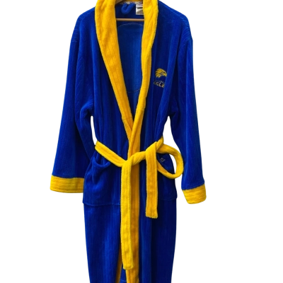 AFL Mens  Size L Blue / Yellow Eagles dressing gown 