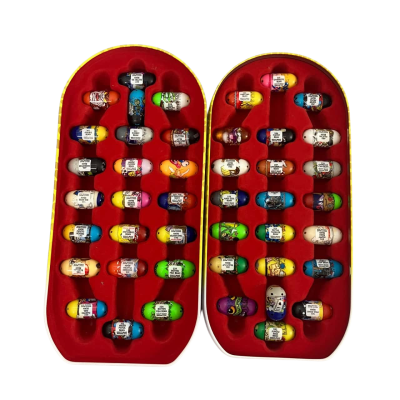 Mighty Beanz - 2010 Cheetah Beanz case + assortment of beans