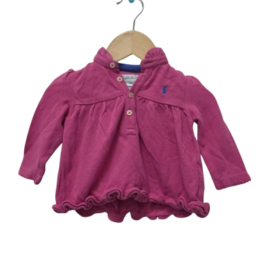 Ralph Lauren Kids  Size 3m Top Pink  