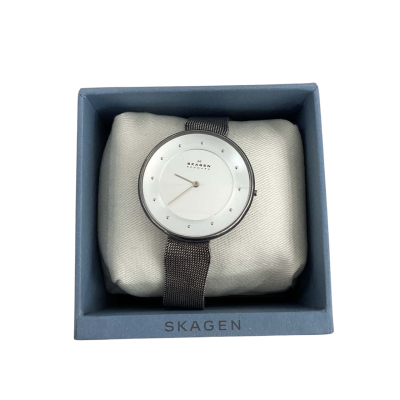 Skagen Womens Watch In Box (As Is, Needs new battery and strap)
