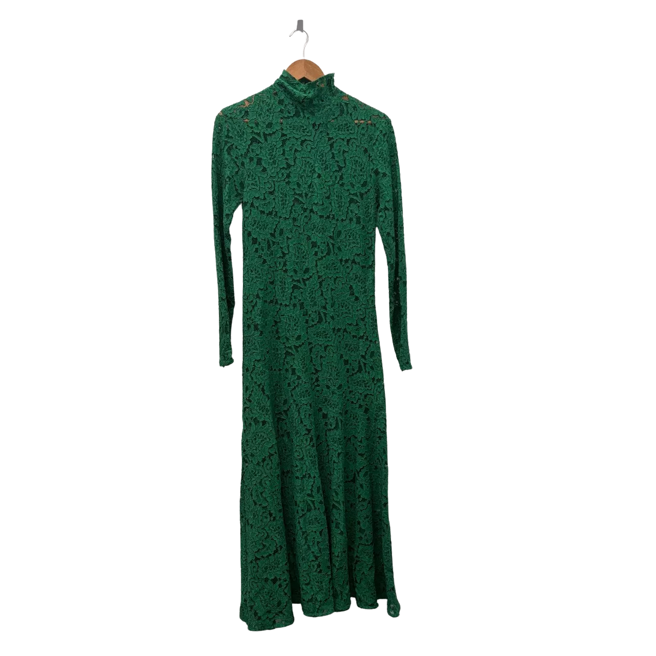 Malene Birger Womens Size 36 Formal Dress / Long Sleeve Dress / Maxi Dress  Green - Used Very Good | Salvos Stores