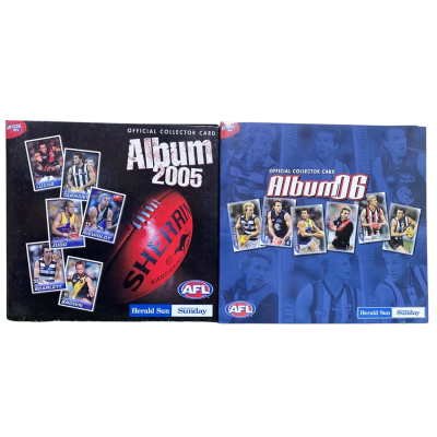 AFL 2005 & 2006 Official Collector Card Album